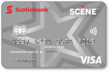 Scotiabank Scene VISA card