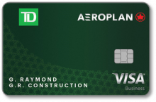 TD Aeroplan Visa Business Card