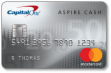 Capital One Aspire Cash Platinum MASTERCARD