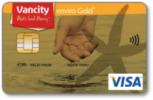 Vancity enviro Gold VISA with low interest rate and rewards