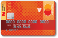 National Bank MC1 MASTERCARD Credit Card
