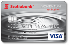 Scotia Momentum for Business Visa Card