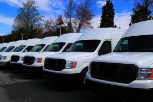 Delivery truck fleet
